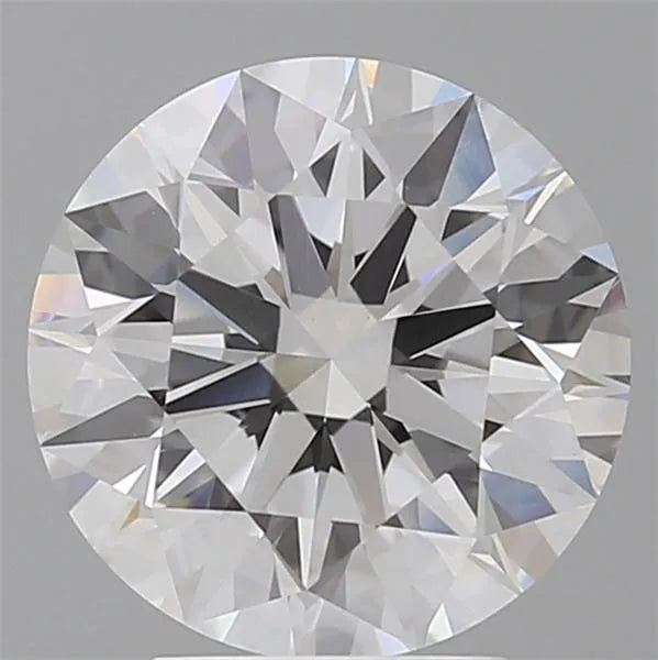 3.60ct Round Lab Grown Diamond (Colour D, Clarity VVS2, Cut ID, IGI Certified)