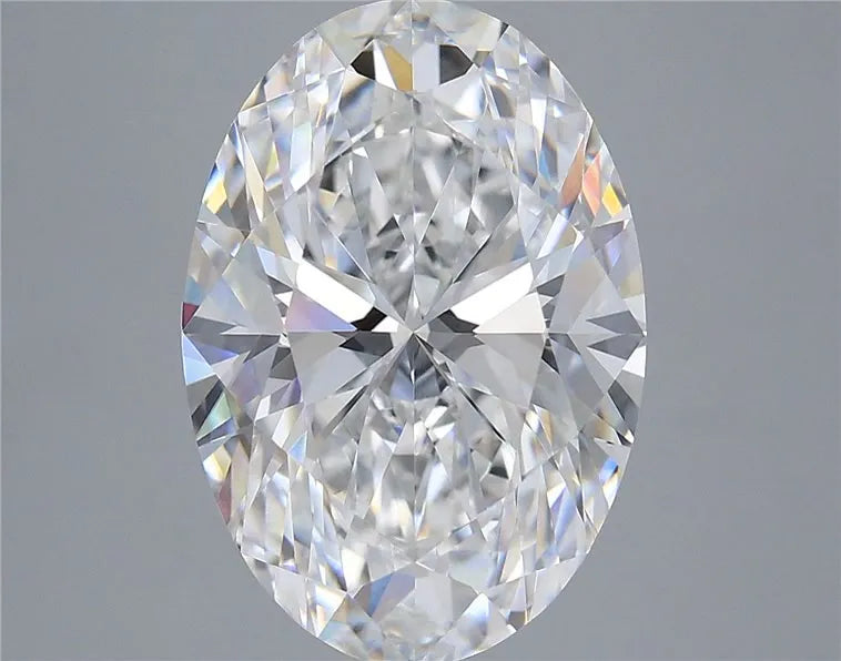 6.35ct Oval Lab Grown Diamond (Colour E, Clarity VVS2, IGI Certified)