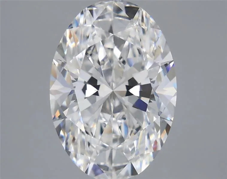 3.50ct Oval Lab Grown Diamond (Colour E, Clarity VVS2, IGI Certified)