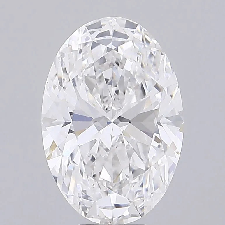 10.01ct Oval Lab Grown Diamond (Colour E, Clarity VVS2, IGI Certified)