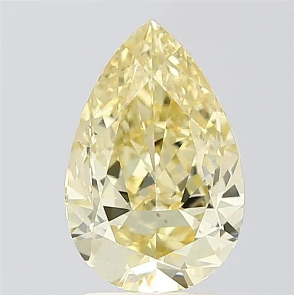 2.51ct Pear Lab Grown Diamond (Colour Fancy Intense Yellow, Clarity VS1, IGI Certified)