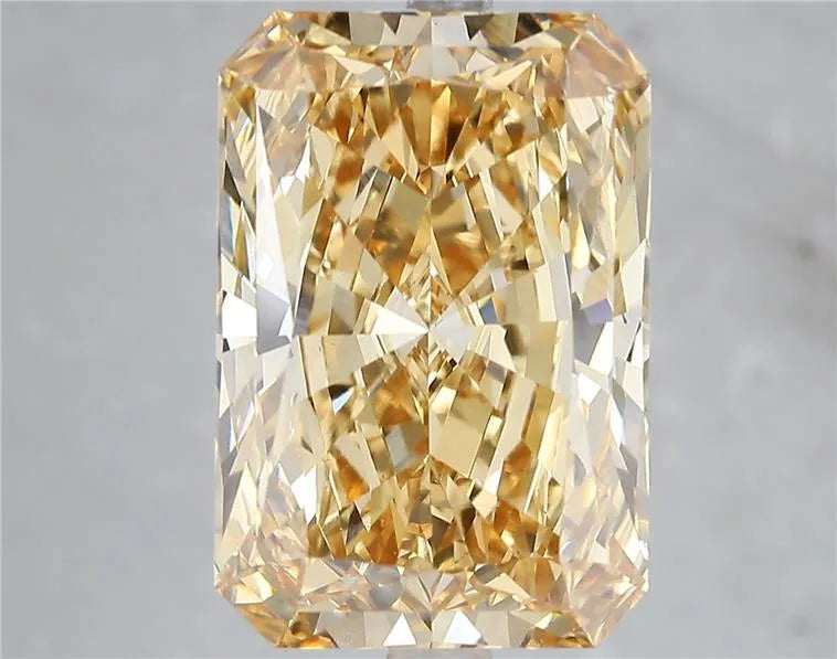 10.08ct Radiant Lab Grown Diamond (Colour Fancy Vivid Yellow, Clarity VVS2, IGI Certified)