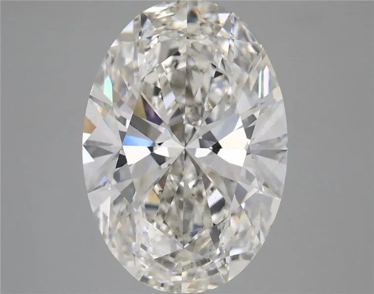 5.72ct Oval Lab Grown Diamond (Colour G, Clarity VS2, IGI Certified)