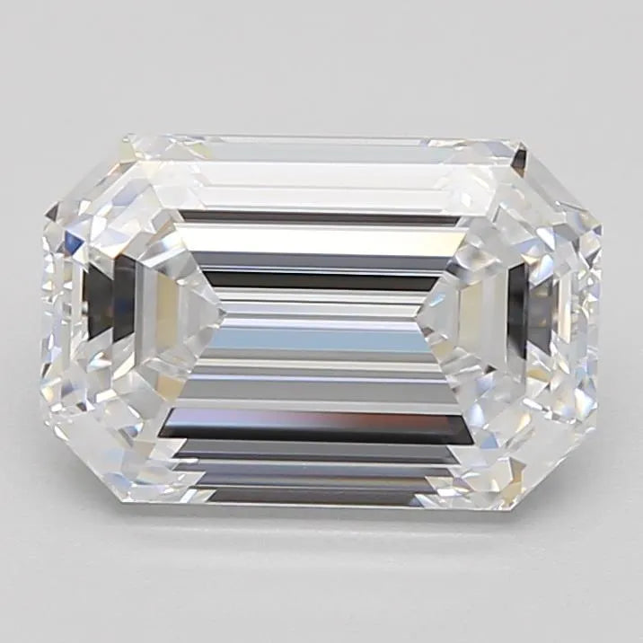 2.53ct Emerald Lab Grown Diamond (Colour G, Clarity IF, Cut VG, IGI Certified)