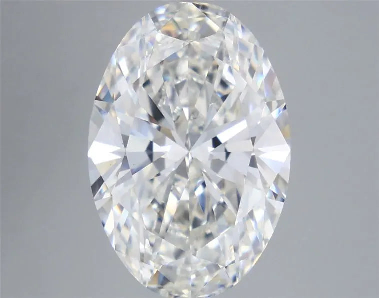 5.73ct Oval Lab Grown Diamond (Colour G, Clarity VS1, IGI Certified)