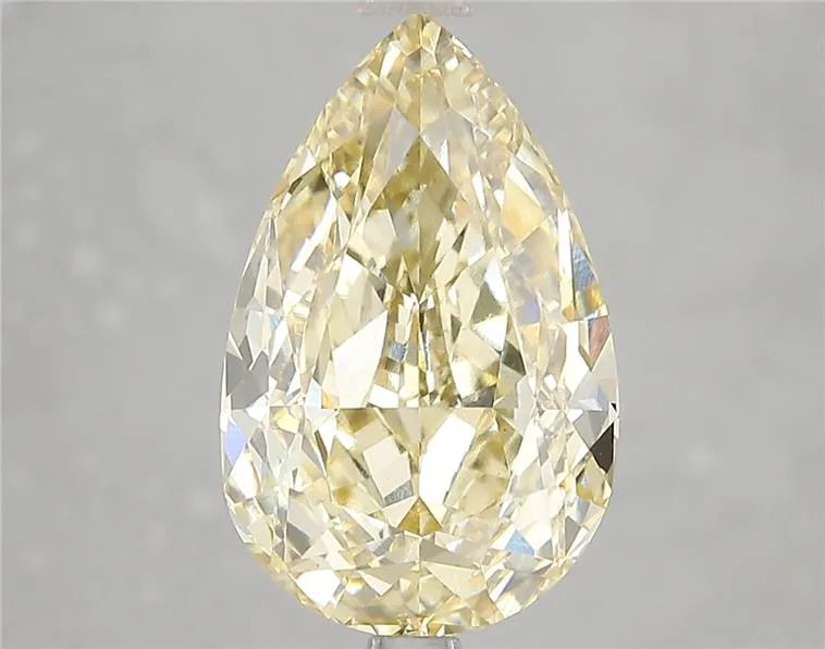 5.18ct Pear Lab Grown Diamond (Colour Fancy Intense Yellow, Clarity VS1, IGI Certified)
