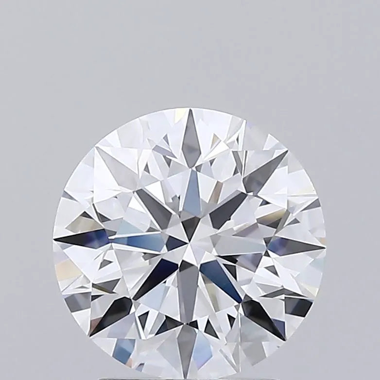 2.20ct Round Lab Grown Diamond (Colour E, Clarity IF, Cut ID, IGI Certified)