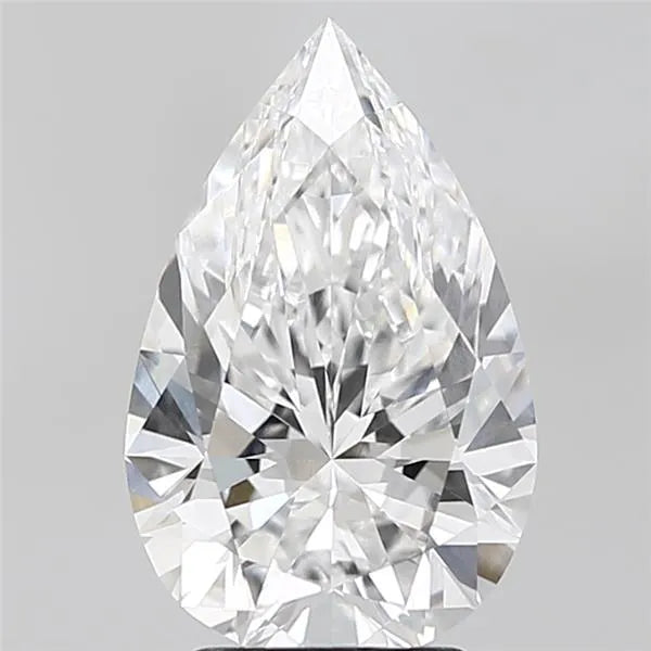 3.00ct Pear Lab Grown Diamond (Colour D, Clarity VVS1, IGI Certified)