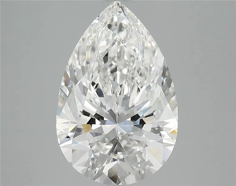4.10ct Pear Lab Grown Diamond (Colour E, Clarity VVS2, IGI Certified)