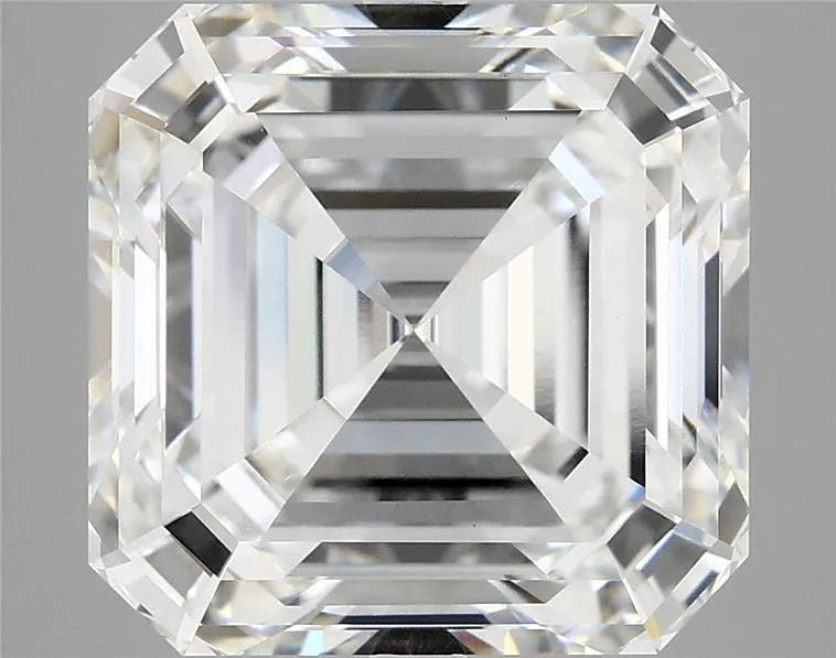 8.15ct Asscher Lab Grown Diamond (Colour F, Clarity VVS2, IGI Certified)