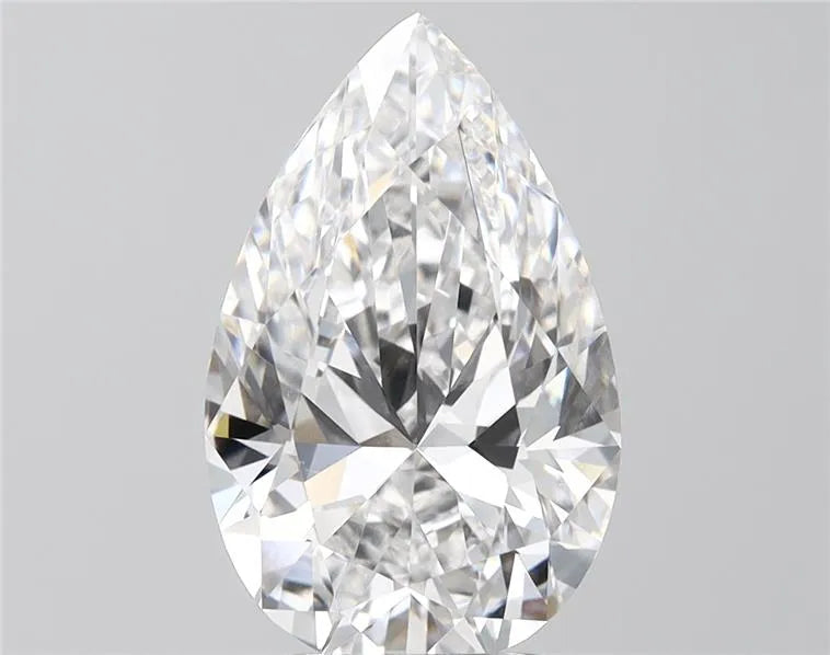 4.07ct Pear Lab Grown Diamond (Colour D, Clarity VVS1, IGI Certified)