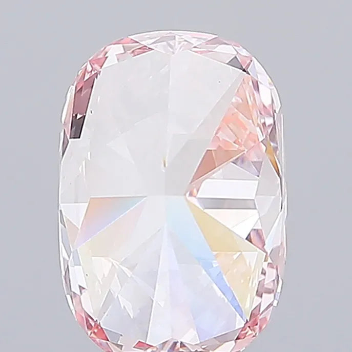 4.01ct Cushion modified Lab Grown Diamond (Colour Fancy Vivid Pink, Clarity VS1, IGI Certified)
