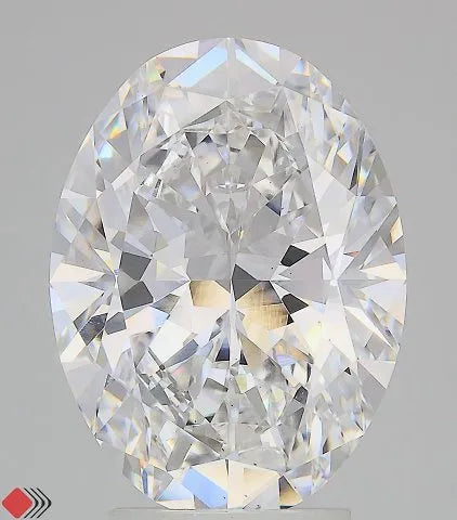 4.02ct Oval Lab Grown Diamond (Colour D, Clarity VS1, IGI Certified)