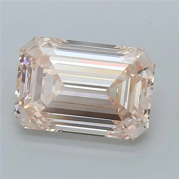 4.23ct Emerald Lab Grown Diamond (Colour Fancy Intense Pink, Clarity VS1, IGI Certified)