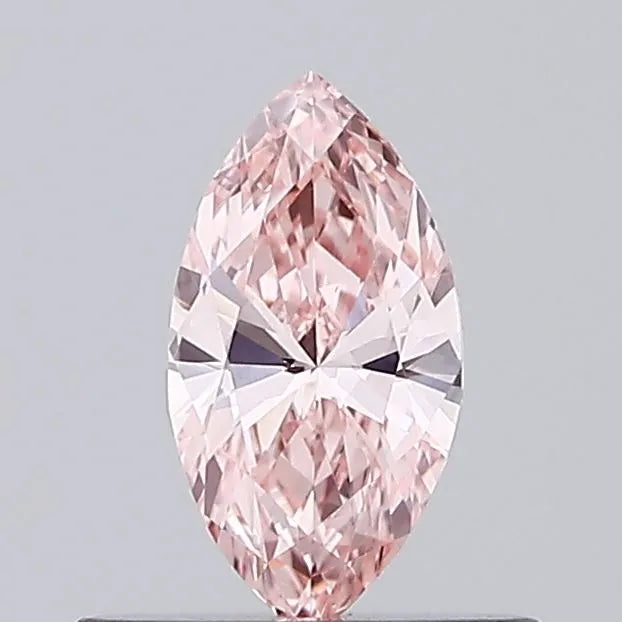 0.33ct Marquise Lab Grown Diamond (Colour Fancy Vivid Pink, Clarity VS1, Uncertified)