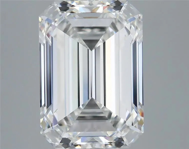 5.54ct Emerald Lab Grown Diamond (Colour F, Clarity VVS2, IGI Certified)