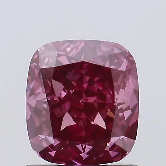 1.09ct Cushion brilliant Lab Grown Diamond (Colour Fancy Pink, Clarity VS1, IGI Certified)