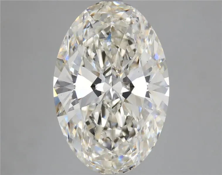 5.21ct Oval Lab Grown Diamond (Colour G, Clarity VVS2, IGI Certified)
