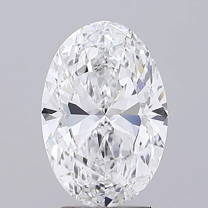 2.87ct Oval Lab Grown Diamond (Colour F, Clarity VVS1, IGI Certified)