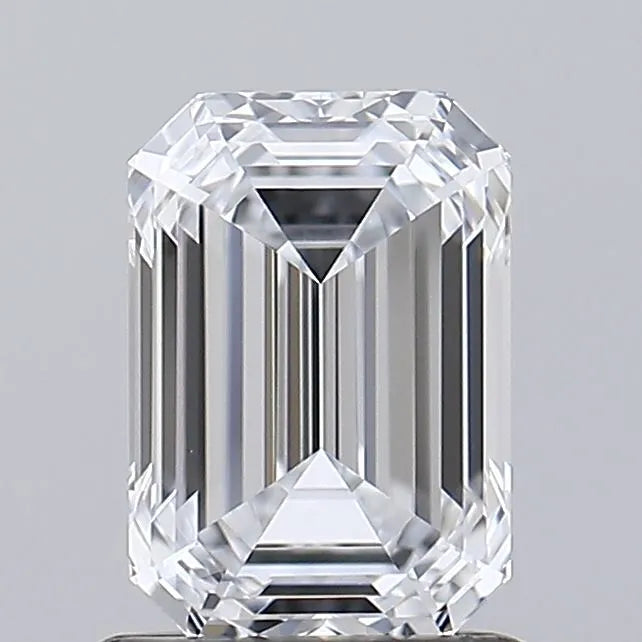 1.09ct Emerald Lab Grown Diamond (Colour D, Clarity IF, IGI Certified)