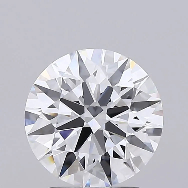 2.23ct Round Lab Grown Diamond (Colour E, Clarity IF, Cut ID, IGI Certified)