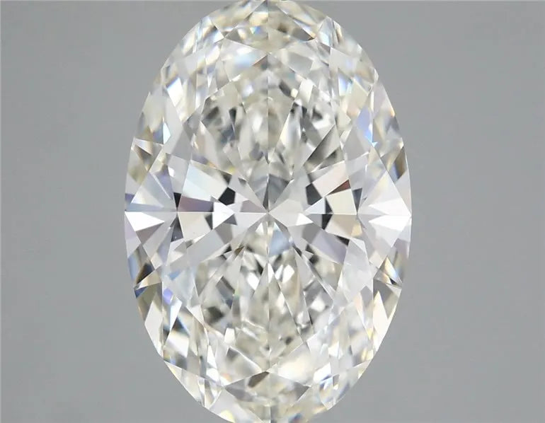 5.05ct Oval Lab Grown Diamond (Colour G, Clarity VVS2, IGI Certified)