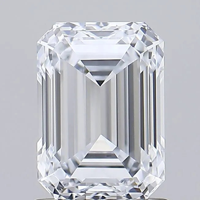 1.50ct Emerald Lab Grown Diamond (Colour F, Clarity VVS2, IGI Certified)