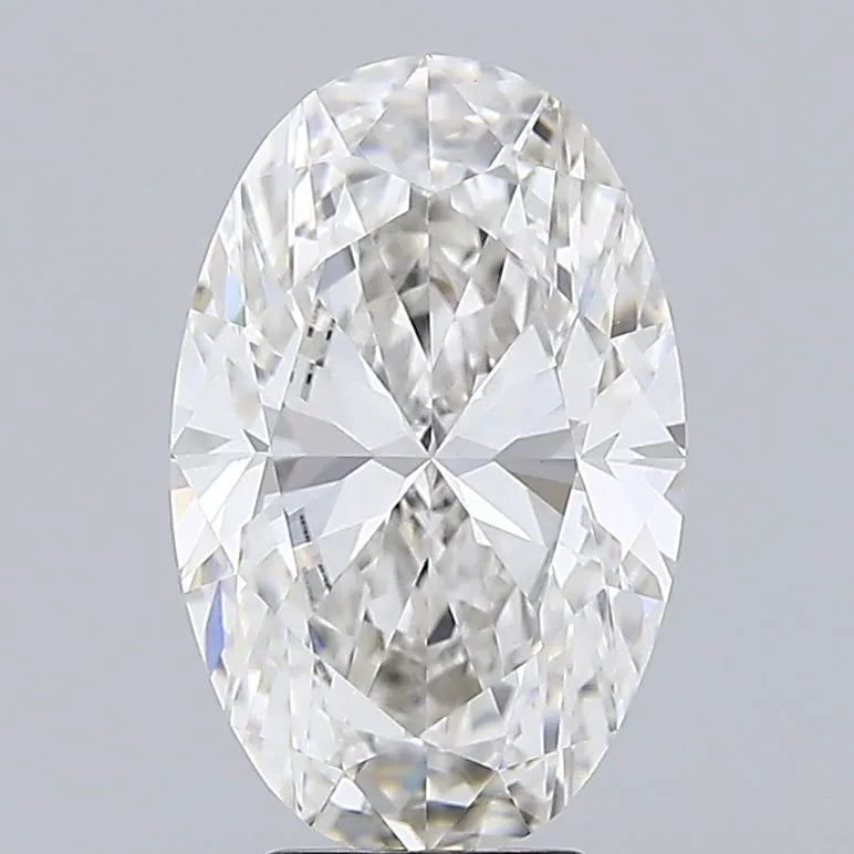 4.49ct Oval Lab Grown Diamond (Colour F, Clarity VVS2, IGI Certified)