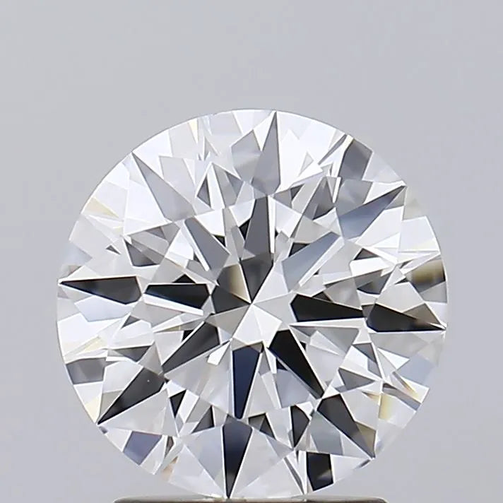 2.25ct Round Lab Grown Diamond (Colour D, Clarity IF, Cut ID, IGI Certified)