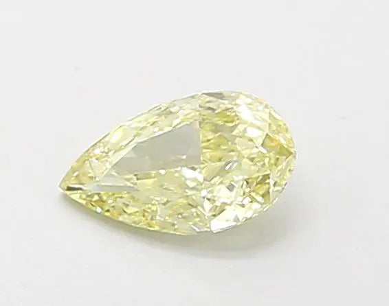 0.23ct Pear Lab Grown Diamond (Colour Fancy Yellow, Clarity VS1, IGI Certified)
