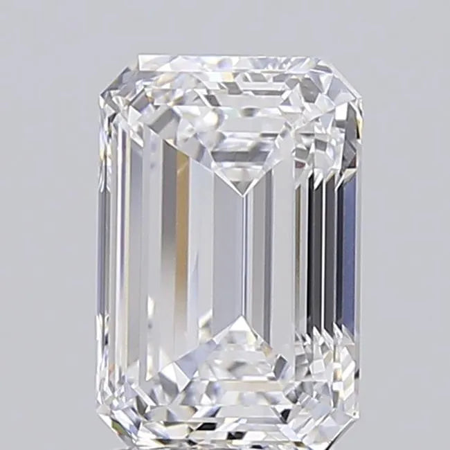 3.00ct Emerald Lab Grown Diamond (Colour D, Clarity VVS1, IGI Certified)