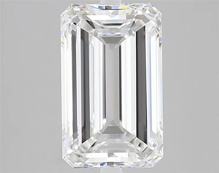 3.00ct Emerald Lab Grown Diamond (Colour D, Clarity VVS1, IGI Certified)