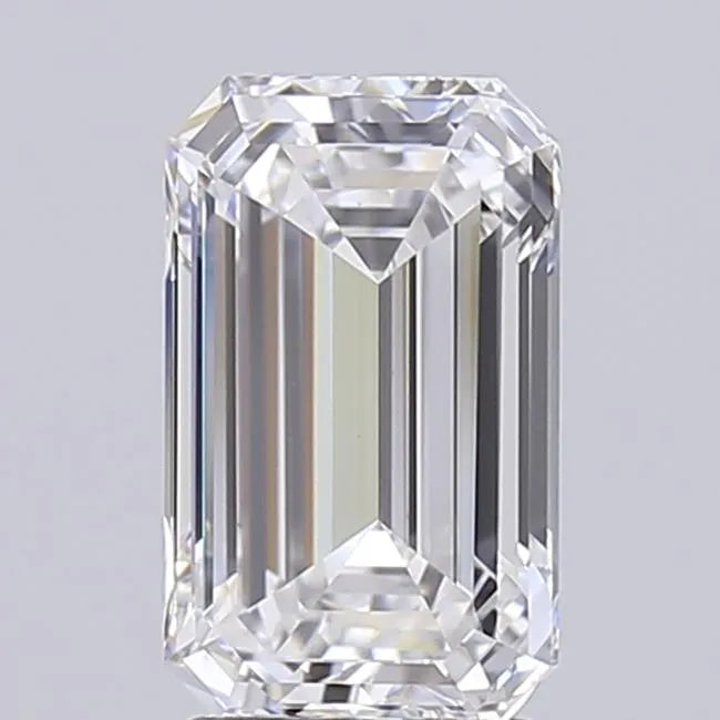 3.00ct Emerald Lab Grown Diamond (Colour D, Clarity VVS1, IGI Certified)