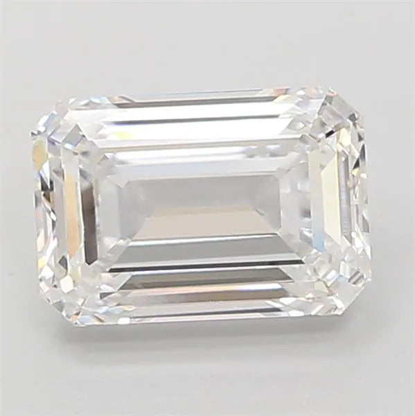 3.00ct Emerald Lab Grown Diamond (Colour D, Clarity VVS2, IGI Certified)