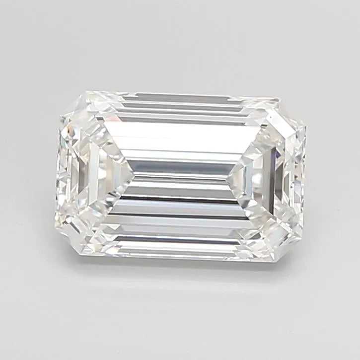 3.00ct Emerald Lab Grown Diamond (Colour E, Clarity IF, IGI Certified)