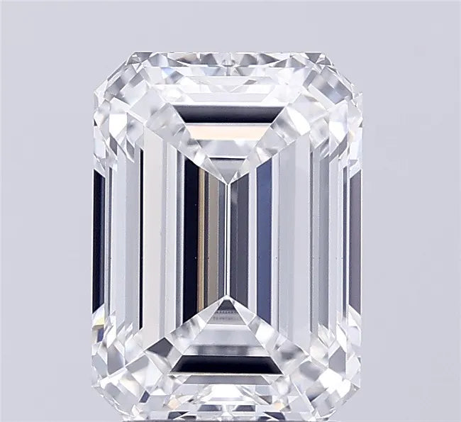 3.00ct Emerald Lab Grown Diamond (Colour E, Clarity VVS2, IGI Certified)
