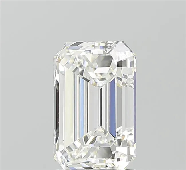 3.00ct Emerald Lab Grown Diamond (Colour F, Clarity VS1, IGI Certified)