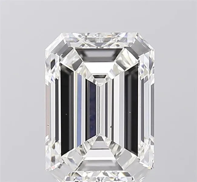 3.00ct Emerald Lab Grown Diamond (Colour F, Clarity VVS2, IGI Certified)