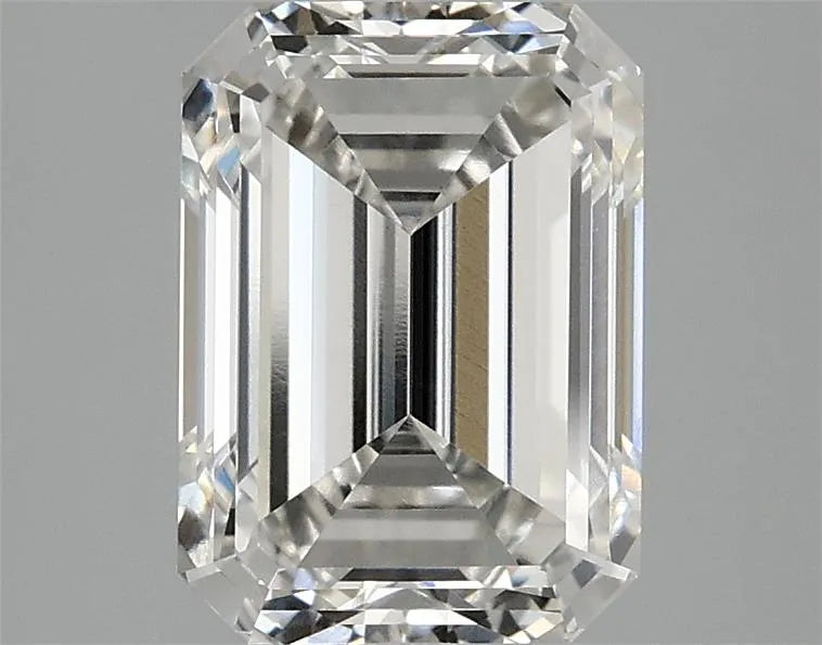 3.00ct Emerald Lab Grown Diamond (Colour G, Clarity VVS2, IGI Certified)