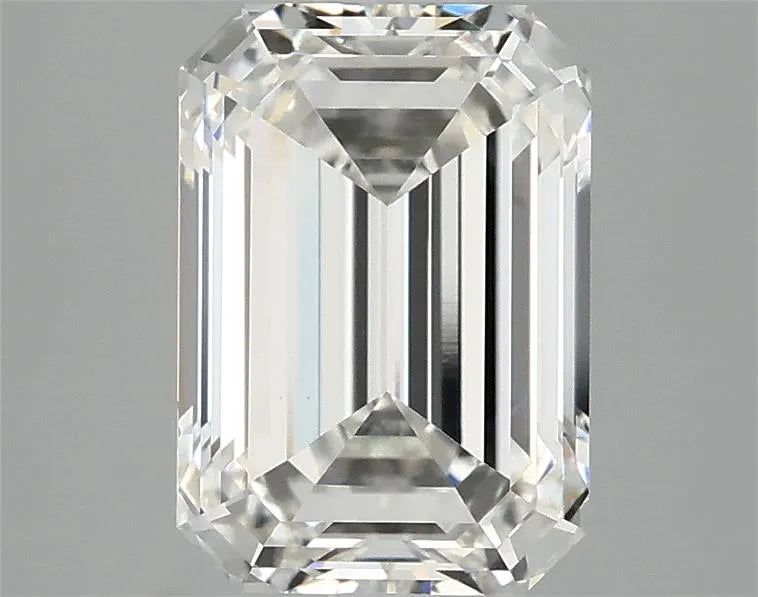 3.00ct Emerald Lab Grown Diamond (Colour G, Clarity VVS2, IGI Certified)