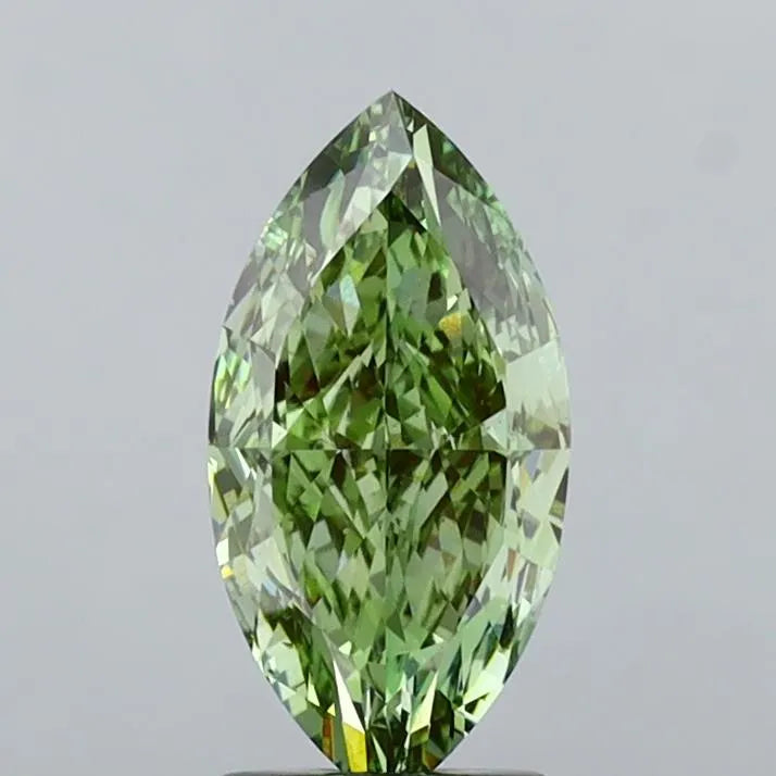 3.00ct Marquise Lab Grown Diamond (Colour Fancy Vivid Green, Clarity VS1, IGI Certified)
