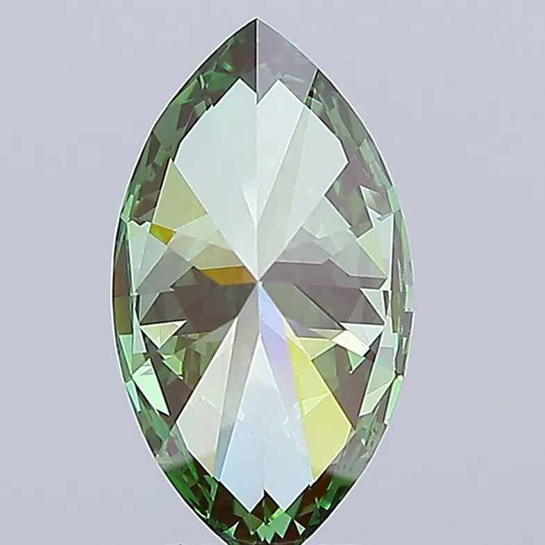 3.00ct Marquise Lab Grown Diamond (Colour Fancy Vivid Green, Clarity VS1, IGI Certified)