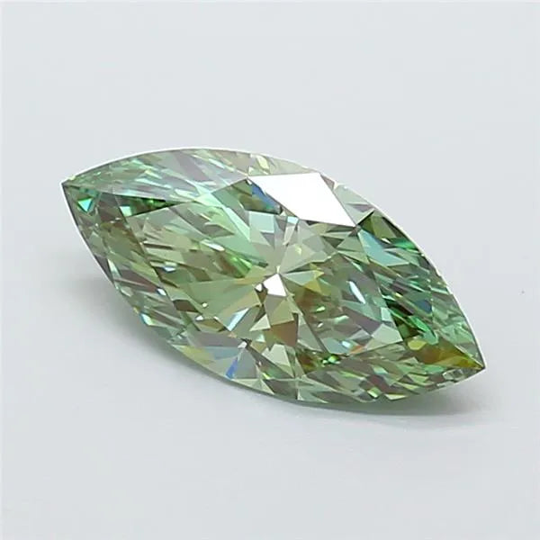 3.00ct Marquise Lab Grown Diamond (Colour Fancy Vivid Green, Clarity VVS2, IGI Certified)