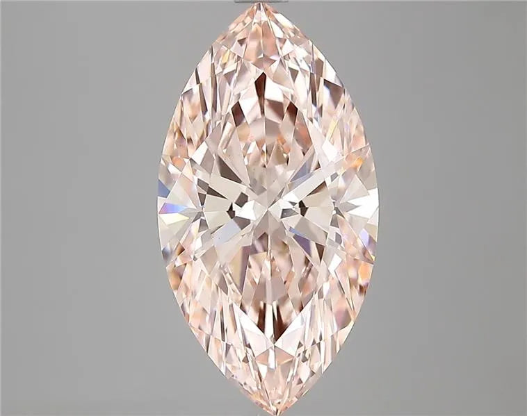 3.00ct Marquise Lab Grown Diamond (Colour Fancy Vivid Pink, Clarity VS1, IGI Certified)