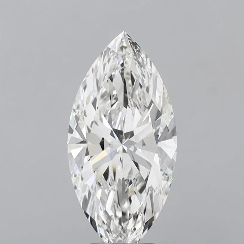 3.00ct Marquise Lab Grown Diamond (Colour G, Clarity VVS2, IGI Certified)