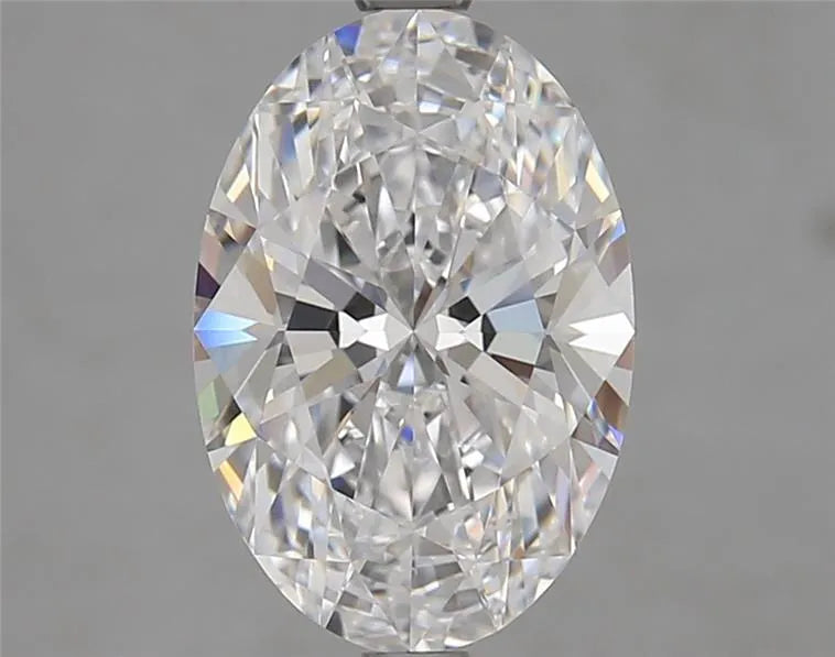 3.00ct Oval Lab Grown Diamond (Colour D, Clarity FL, Cut EX, IGI Certified)