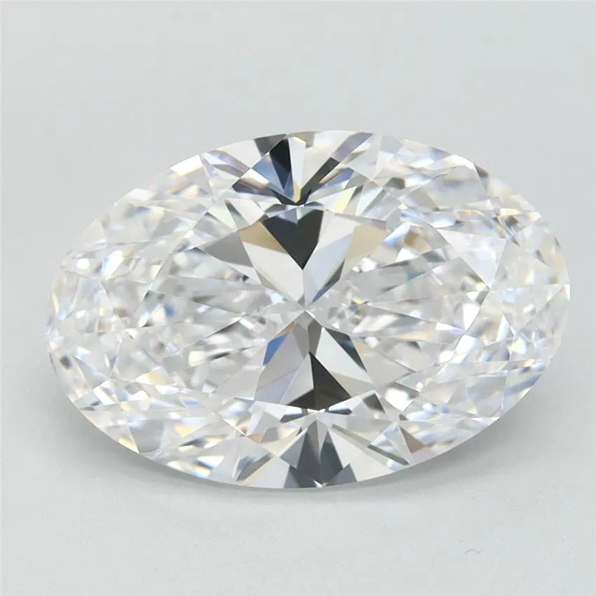 3.00ct Oval Lab Grown Diamond (Colour D, Clarity FL, IGI Certified)