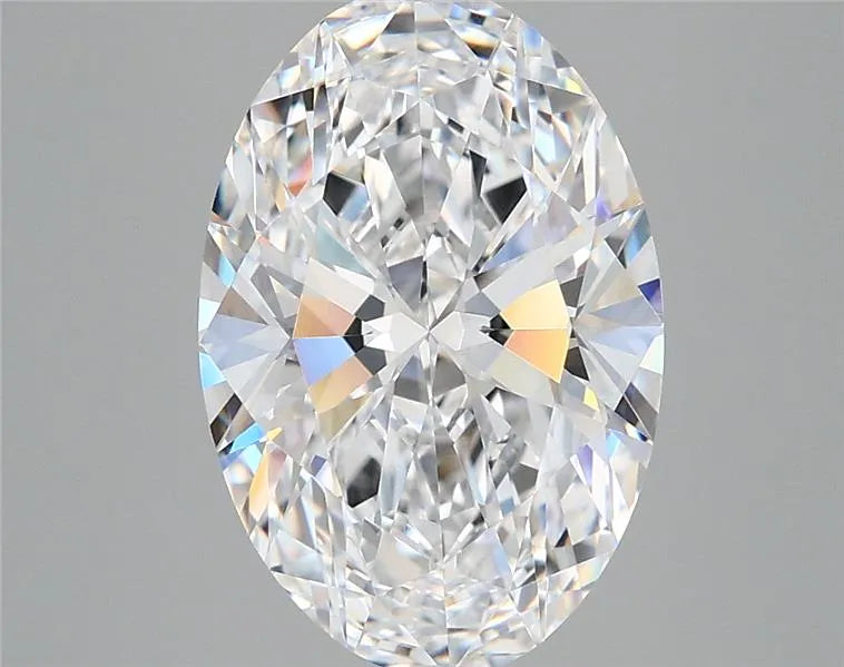 3.00ct Oval Lab Grown Diamond (Colour D, Clarity FL, IGI Certified)