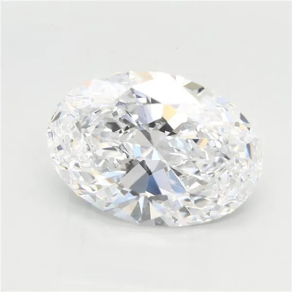 3.00ct Oval Lab Grown Diamond (Colour D, Clarity IF, IGI Certified)