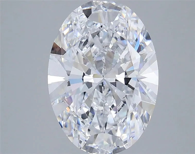 3.00ct Oval Lab Grown Diamond (Colour D, Clarity IF, IGI Certified)